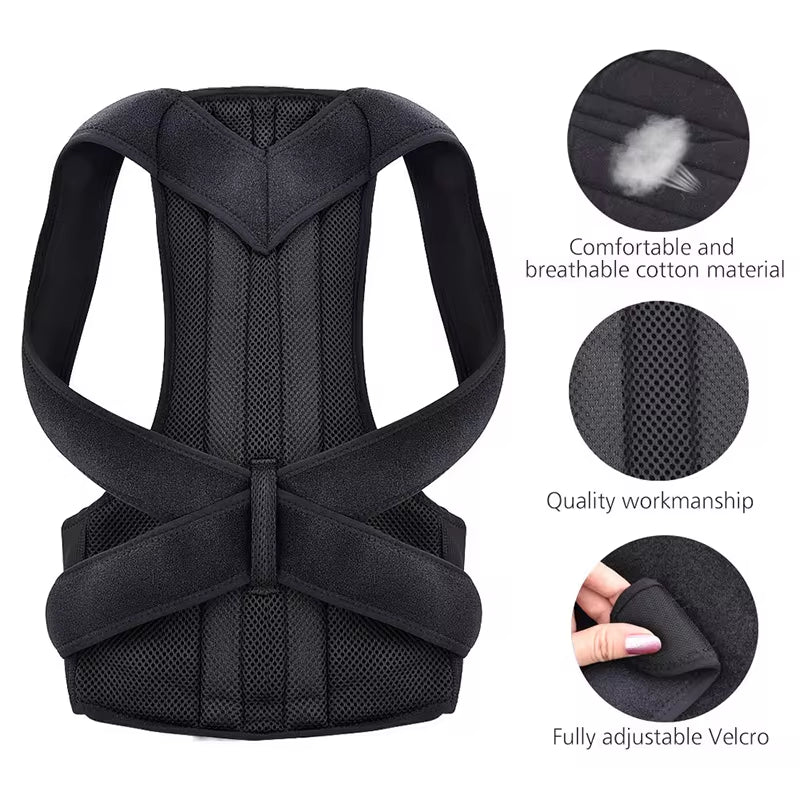 New Upper Back Posture Corrector Posture Clavicle Support 