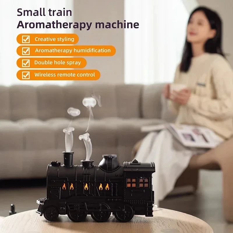 Mini Train Shape Aromatherapy Essential Oil Diffuser