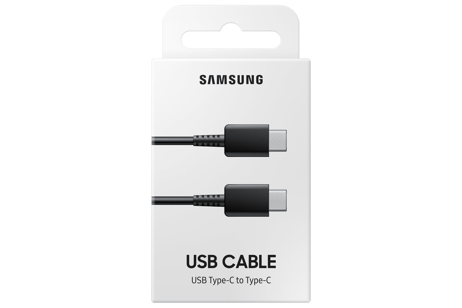 SAMSUNG EP-DA705BBEGWW Super Fast Charging & Data Sync Type C to C Cable Black