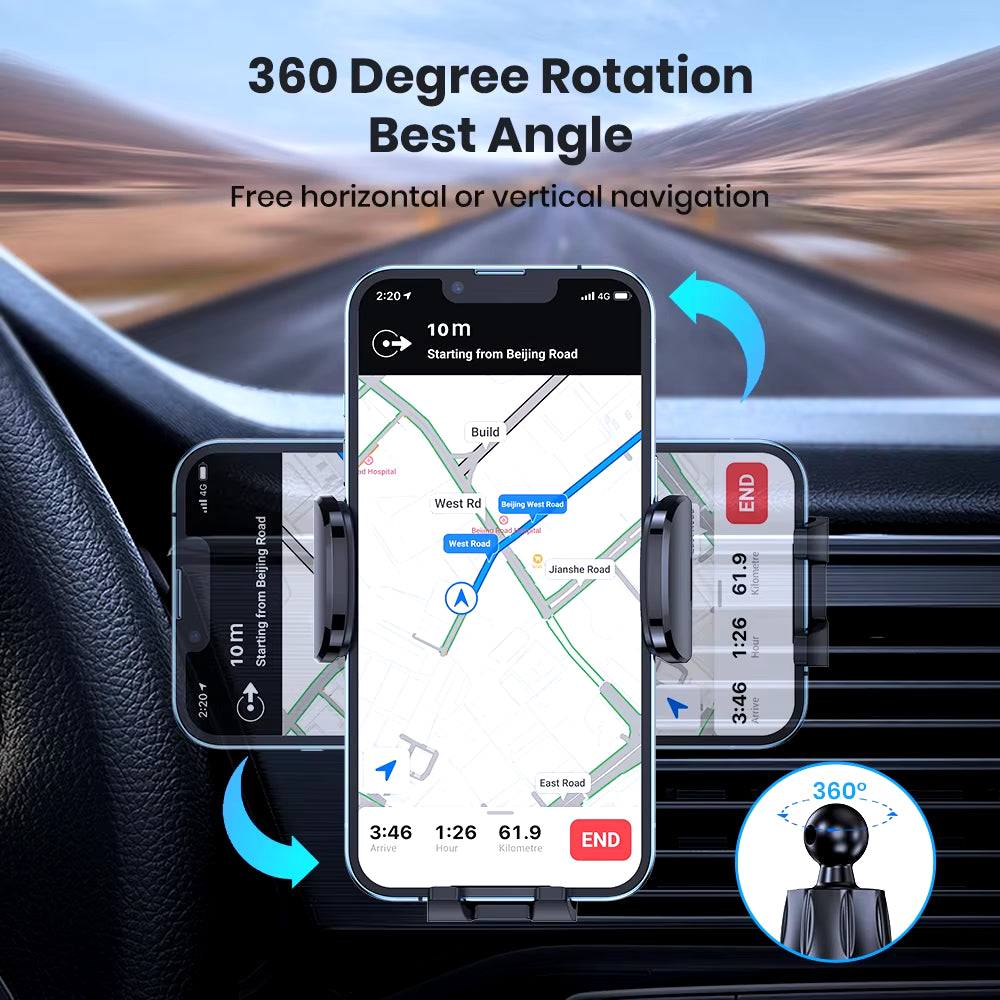 Universal Car Bracket Gravity Auto Phone Holder