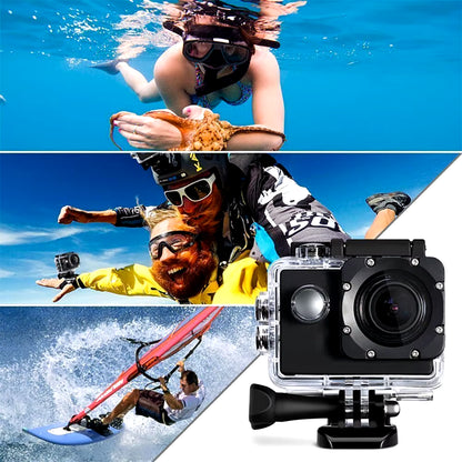 Mini Helme HD 1080P Sports Action Waterproof Diving Recording Camera Full HD