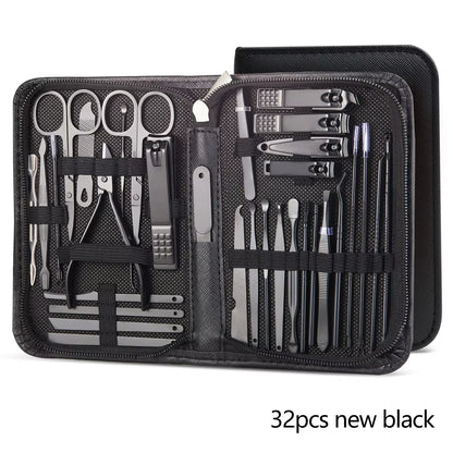 Nail Clippers Set 7/32Pcs Professional Grooming Tools