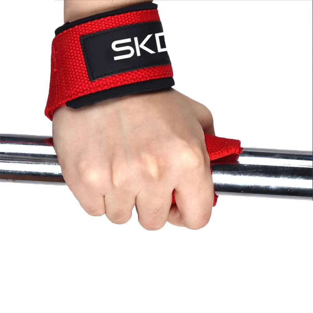 2Pcs Weightlifting Wrist Straps 