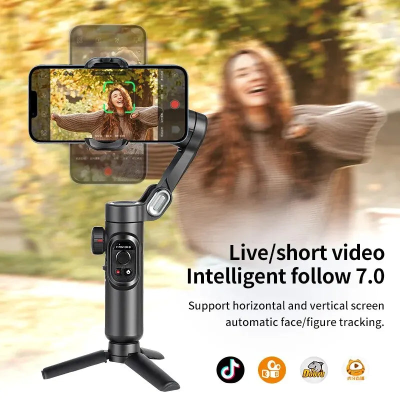 3-Axis Handheld Gimbal Stabilizer for Smartphones