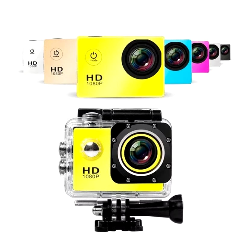 Mini Helme HD 1080P Sports Action Waterproof Diving Recording Camera Full HD