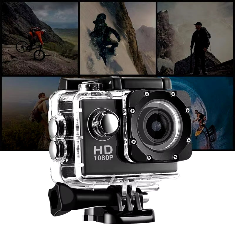 Mini Helme HD 1080P Sports Action Waterproof Diving Recording Camera Full HD