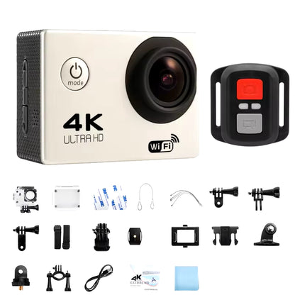 4K Action Camera 1080P/30FPS Wifi 2.0" 170D Waterproof