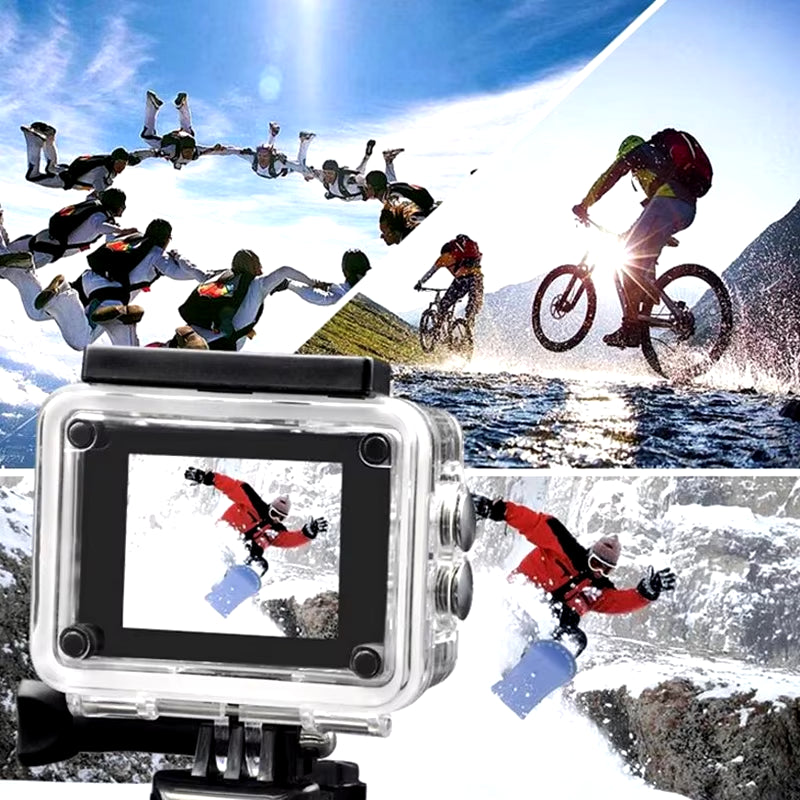 4K Action Camera 1080P/30FPS Wifi 2.0" 170D Waterproof