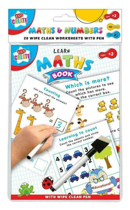 Childrens Maths Counting and Learning Numbers Book 